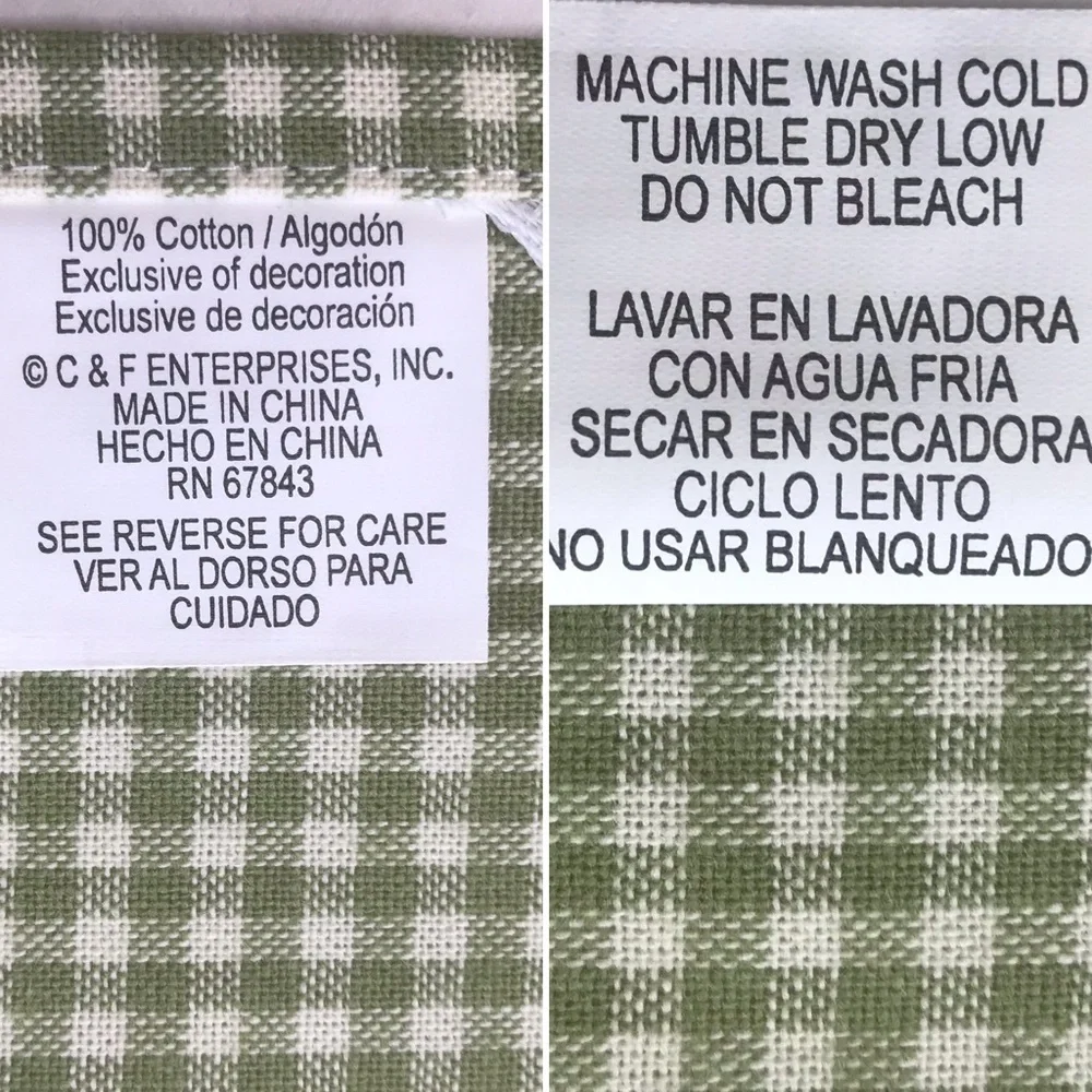 NEW Christmas Tree Appliquéd Cotton Tea Towel Decorative Useful Kitchen Gift